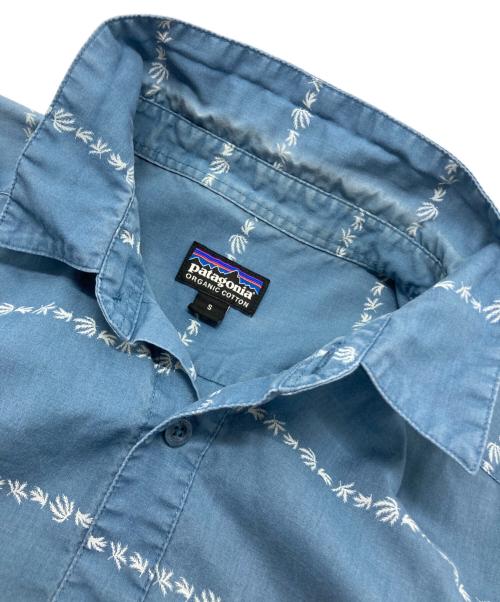 Patagonia（パタゴニア）Patagonia (パタゴニア) ゴー・トゥ・シャツ ブルー サイズ:Sの古着・服飾アイテム