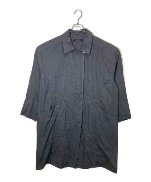 YACCO MARICARD（ヤッコマリカルド）YACCO MARICARD (ヤッコマリカルド) ピンタックシャツワンピース グレー サイズ:SIZE2の古着・服飾アイテム