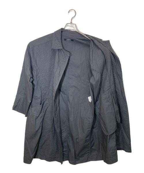 YACCO MARICARD（ヤッコマリカルド）YACCO MARICARD (ヤッコマリカルド) ピンタックシャツワンピース グレー サイズ:SIZE2の古着・服飾アイテム