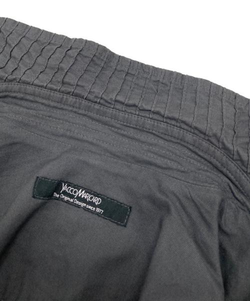 YACCO MARICARD（ヤッコマリカルド）YACCO MARICARD (ヤッコマリカルド) ピンタックシャツワンピース グレー サイズ:SIZE2の古着・服飾アイテム
