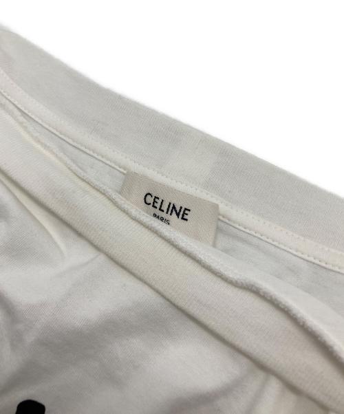CELINE（セリーヌ）CELINE (セリーヌ) プリントTシャツ ホワイト サイズ:SIZE Sの古着・服飾アイテム