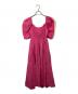Kate Spade (ケイトスペード) Twist Bodice Puff Sleeve Dress ピンク サイズ:SIZE 2：7000円