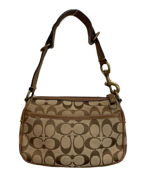 COACH（コーチ）COACH (コーチ) ソーホー シグネチャー ハンドバッグ ブラウン サイズ:-の古着・服飾アイテム
