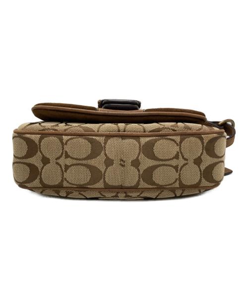 COACH（コーチ）COACH (コーチ) ソーホー シグネチャー ハンドバッグ ブラウン サイズ:-の古着・服飾アイテム