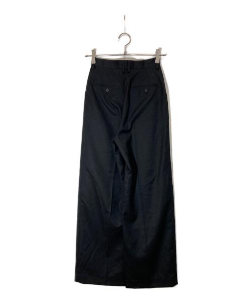 cornier（コルニエ）Cornier (コルニエ) タックパンツ ブラック サイズ:Sの古着・服飾アイテム
