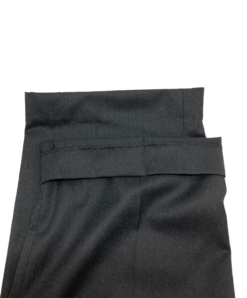 cornier（コルニエ）Cornier (コルニエ) タックパンツ ブラック サイズ:Sの古着・服飾アイテム