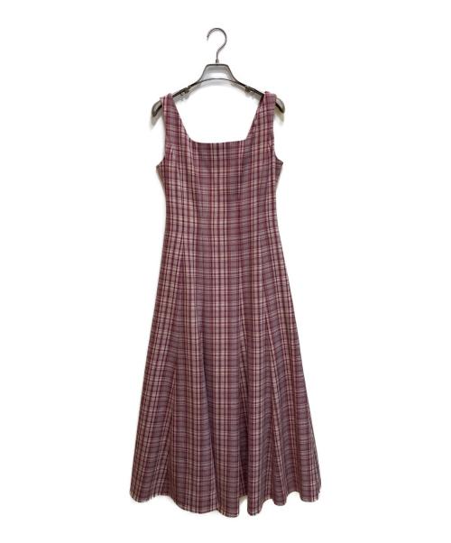 HER LIP TO（ハーリップトゥ）Her lip to (ハーリップトゥ) Paddington Long Dress ピンク サイズ:SIZE Sの古着・服飾アイテム
