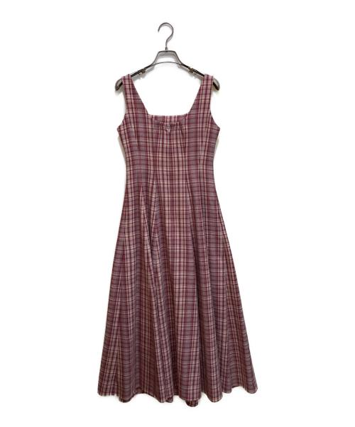 HER LIP TO（ハーリップトゥ）Her lip to (ハーリップトゥ) Paddington Long Dress ピンク サイズ:SIZE Sの古着・服飾アイテム