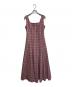 Her lip to（ハーリップトゥ）の古着「Paddington Long Dress」｜ピンク