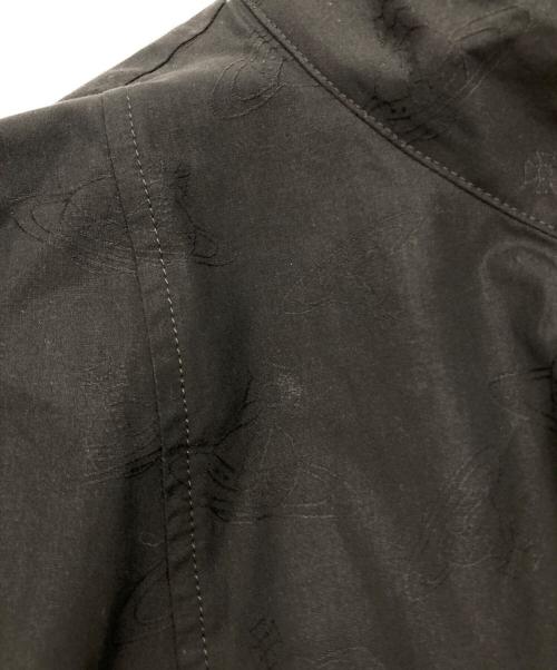 Vivienne Westwood RED LABEL（ヴィヴィアンウエストウッドレッドレーベル）Vivienne Westwood RED LABEL (ヴィヴィアンウエストウッドレッドレーベル) ORBジャカード フリルボウタイシャツ ブラック サイズ:SIZE 02の古着・服飾アイテム