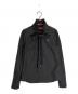 Vivienne Westwood RED LABEL（ヴィヴィアンウエストウッドレッドレーベル）の古着「ORBジャカード フリルボウタイシャツ」｜ブラック