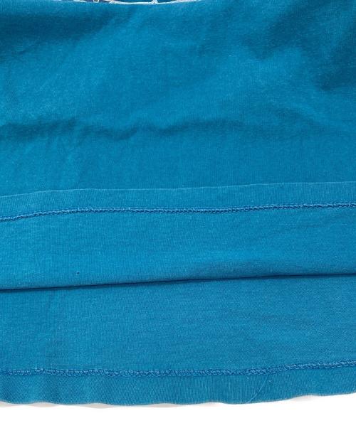 stussy（ステューシー）stussy (ステューシー) オールドプリントTシャツ ブルー サイズ:SIZE Mの古着・服飾アイテム
