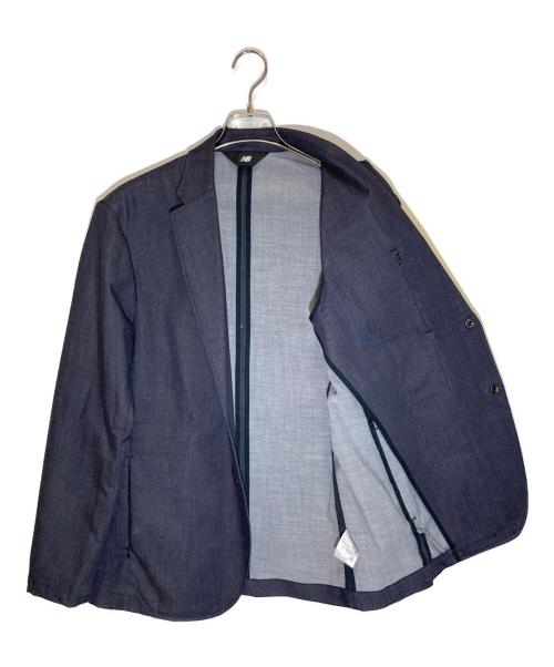NEW BALANCE（ニューバランス）NEW BALANCE (ニューバランス) MET24 DENIM セットアップ インディゴ サイズ:Ⅿの古着・服飾アイテム