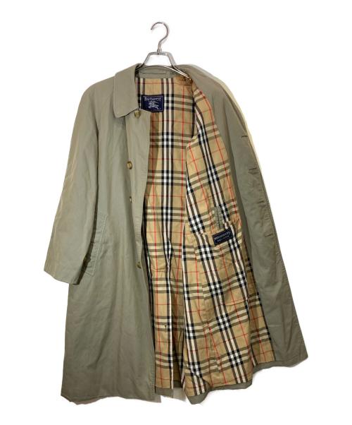 Burberry's（バーバリーズ）Burberry's (バーバリーズ) 裏地ノバチェックバルマカーンコート カーキ サイズ:-の古着・服飾アイテム