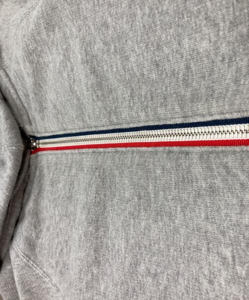 Thom Browne（トムブラウン）Thom Browne (トムブラウン) 4BARジップパーカー グレー サイズ:Lの古着・服飾アイテム