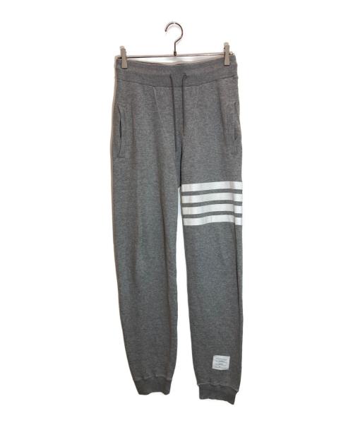 Thom Browne（トムブラウン）Thom Browne (トムブラウン) 4BAR スウェットパンツ グレー サイズ:2の古着・服飾アイテム