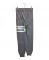 Thom Browne (トムブラウン) 4BAR スウェットパンツ グレー サイズ:2：14000円
