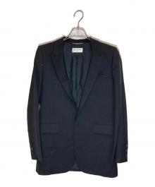 Saint Laurent Paris（サンローランパリ）の古着「テーラードジャケット」｜ブラック