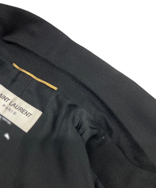 Saint Laurent Paris（サンローランパリ）Saint Laurent Paris (サンローランパリ) テーラードジャケット ブラック サイズ:SIZE F38 (165cm)の古着・服飾アイテム