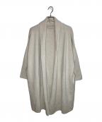 DEUXIEME CLASSEドゥーズィエム クラス）の古着「SMOOTH KNIT GOWN MIDI コート」｜ベージュ