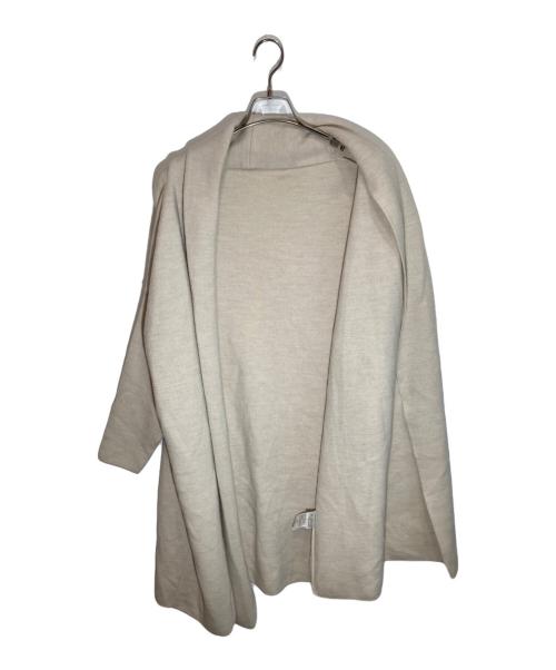 DEUXIEME CLASSE（ドゥーズィエム クラス）Deuxieme Classe (ドゥーズィエム クラス) SMOOTH KNIT GOWN MIDI コート ベージュ サイズ:-の古着・服飾アイテム