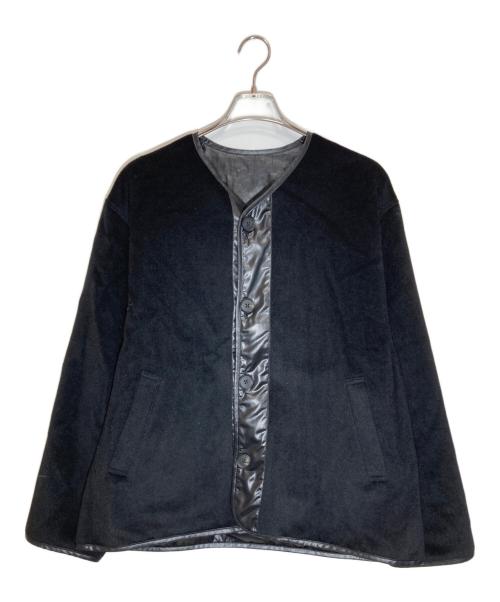 WELLDER（ウェルダー）WELLDER (ウェルダー) Reversible No Collar Blouson ブラック サイズ:3の古着・服飾アイテム