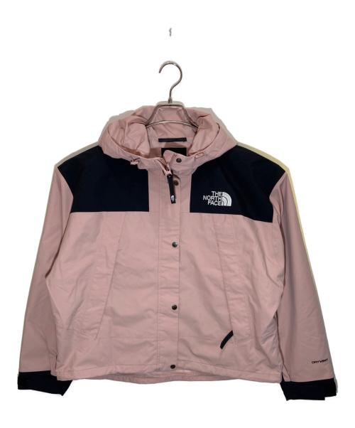 THE NORTH FACE（ザ ノース フェイス）THE NORTH FACE (ザ ノース フェイス) W'S CROP MOUNTAIN DRYVENT JACKET ピンク サイズ:Lの古着・服飾アイテム