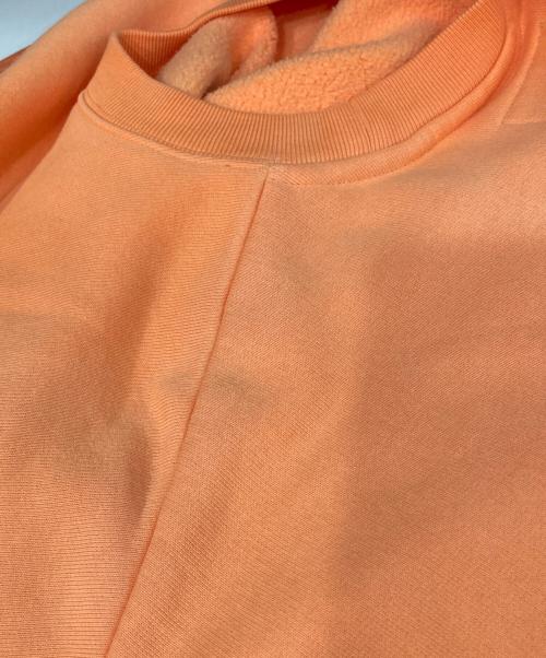 stussy（ステューシー）stussy (ステューシー) STU Applique crew オレンジ サイズ:SIZE Sの古着・服飾アイテム