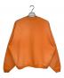 stussy (ステューシー) STU Applique crew オレンジ サイズ:SIZE S：13000円