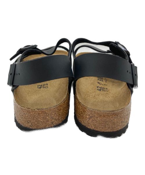 BIRKENSTOCK（ビルケンシュトック）BIRKENSTOCK (ビルケンシュトック) ミラノ ブラック サイズ:27cmの古着・服飾アイテム