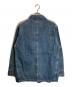 HOUSTON (ヒューストン) デニムカバーオール インディゴ サイズ:SIZE 40R：8000円
