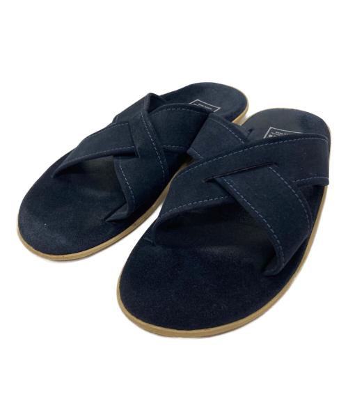 ISLAND SLIPPER（アイランドスリッパ）ISLAND SLIPPER (アイランドスリッパ) クロスサンダル ネイビー サイズ:SIZE 9の古着・服飾アイテム