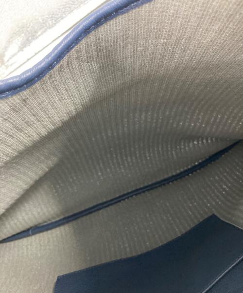 ARRON（アローン）arron (アローン) ラフィアバッグ ブルー サイズ:-の古着・服飾アイテム