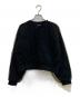 MAISON SPECIAL（メゾンスペシャル）の古着「Tulle Layered Sweatshirt」｜ブラック