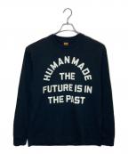 HUMAN MADEヒューマンメイド）の古着「GRAPHIC L/S T-SHIRT」｜ブラック
