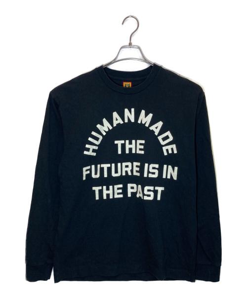 HUMAN MADE（ヒューマンメイド）HUMAN MADE (ヒューマンメイド) GRAPHIC L/S T-SHIRT ブラック サイズ:Lの古着・服飾アイテム