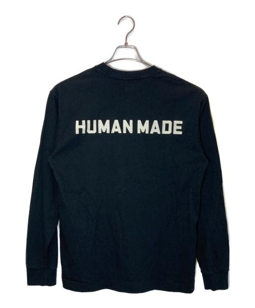 HUMAN MADE（ヒューマンメイド）HUMAN MADE (ヒューマンメイド) GRAPHIC L/S T-SHIRT ブラック サイズ:Lの古着・服飾アイテム