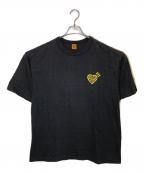HUMAN MADEヒューマンメイド）の古着「バックプリントTシャツ」｜ブラック