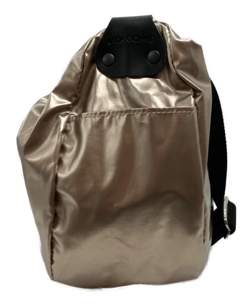 jack gomme（ジャックゴム）jack gomme (ジャックゴム) LIRIS リリス メタリックショルダーバッグ ブロンズ サイズ:-の古着・服飾アイテム