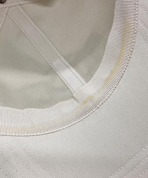 GUCCI（グッチ）GUCCI (グッチ) 刺繍コットンベースボールキャップ ベージュ サイズ:-の古着・服飾アイテム