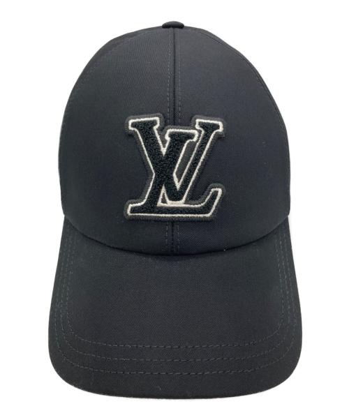 LOUIS VUITTON（ルイ ヴィトン）LOUIS VUITTON (ルイ ヴィトン) キャップ・LV シグネチャー ブラック サイズ:-の古着・服飾アイテム
