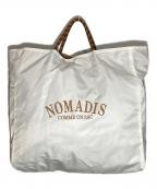 NOMADISノマディス）の古着「プリントトートバッグ」｜ホワイト