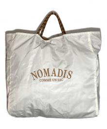 NOMADIS（ノマディス）の古着「プリントトートバッグ」｜ホワイト