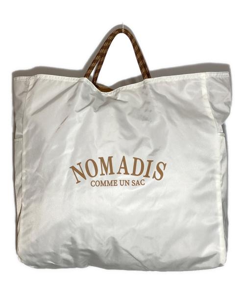 NOMADIS（ノマディス）NOMADIS (ノマディス) プリントトートバッグ ホワイト サイズ:-の古着・服飾アイテム