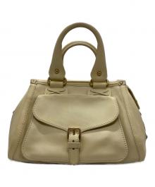 CELINE（セリーヌ）の古着「トリオンフミニボストンバッグ」｜ベージュ
