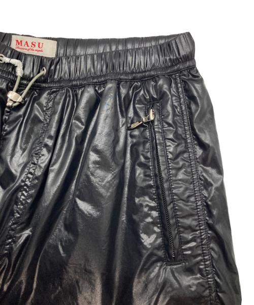 masu（エムエーエスユー）MASU (エムエーエスユー) SPACY WIND BREAKER PANTS ブラック サイズ:SIZE 46の古着・服飾アイテム