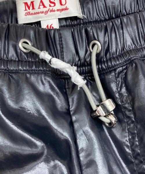 masu（エムエーエスユー）MASU (エムエーエスユー) SPACY WIND BREAKER PANTS ブラック サイズ:SIZE 46の古着・服飾アイテム
