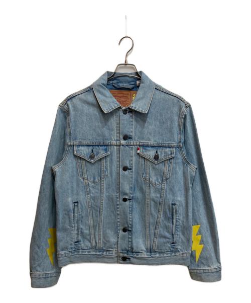 LEVI'S（リーバイス）LEVI'S (リーバイス) Pokemon (ポケモン) デニムトラッカージャケット インディゴ サイズ:Ⅿの古着・服飾アイテム
