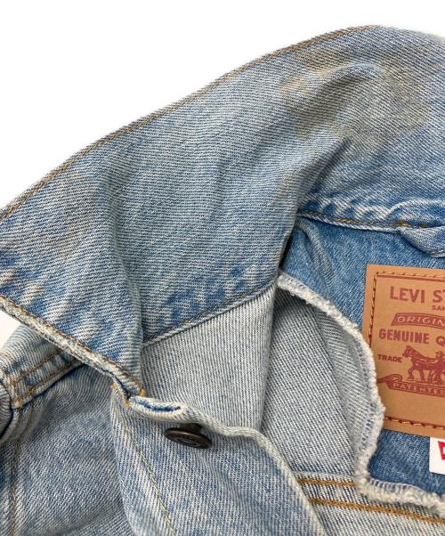 LEVI'S（リーバイス）LEVI'S (リーバイス) Pokemon (ポケモン) デニムトラッカージャケット インディゴ サイズ:Ⅿの古着・服飾アイテム