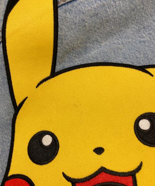 LEVI'S（リーバイス）LEVI'S (リーバイス) Pokemon (ポケモン) デニムトラッカージャケット インディゴ サイズ:Ⅿの古着・服飾アイテム